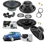 Set 6 Lautsprecher Audison Apk165+APX690 Vorderseite+Ha Mini One Cooper R50