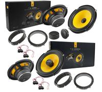 Lautsprecher JL Audio C1-650X Paar 2 Vie Koax für Auto 165mm 6.5 "