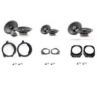 Set 8 Lautsprecher Focal Universal für Mercedes Serie W202 Von 1993