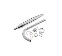 Set: Auspuff - kurzer Typ + Krümmer 400mm - Simson SR2