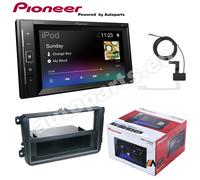 Set Autoradio Pioneer DMH-A240DAB 2 din USB Bluetooth für Volkswagen Passat (3C)
