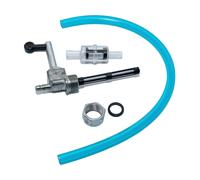 Simson Benzinhahn / Kraftstoffhahn Set inkl. Benzinschlauch Benzinfilter für KR51, SR50, SR80