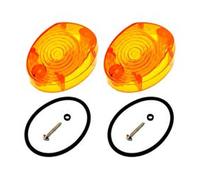 Set: Kappen orange, für Blinker - Simson KR51/1 Schwalbe, KR51/2 Schwalbe, SR4-2