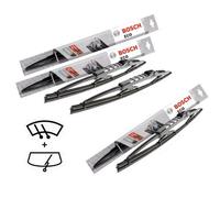 Set BOSCH ECO 3 x Scheibenwischer BMW 3er e36 Touring (95-99) (530+500+400 mm)