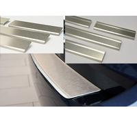 SET für VW T CROSS Ladekantenschutz Einstiegsleisten ABKANTUNG AluNox®