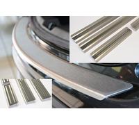 SET für VW T CROSS Ladekantenschutz Einstiegsleisten TITAN AluNox®