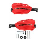 Set Handschutz ACER ndurance-X Rote / Schwarze Crf L Africa Twin DCT 1100
