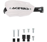 Set Handschutz ACER ndurance-X Weiß / Schwarze Mv 800 Tourismus Schnell Rot