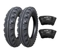 Set je 2x 5.00-16 6PR/84A6 BKT TF-8181 TR15 Schlauch Traktorreifen ASF Reifen