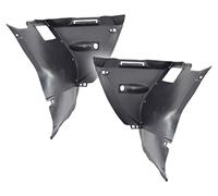 Set Kotflügel Verkleidung Radhausschale Vorderteil + Set Satz Polyethylen Vorne Links/Rechts Kompatibel mit BMW E46 1997-2005 von Autoteile Gocht