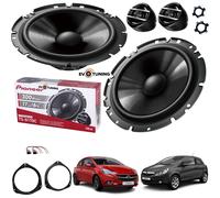 Set Lautsprecher Pioneer Vorne 2 Vie Woofer Tweeter für Opel Corsa D E