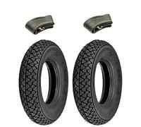 Set mit 2 Reifen UNION 6P.R. 3.00 10 46J + Schläuche Reifen kompatibel mit Vespa 50 Special PK 50 XL