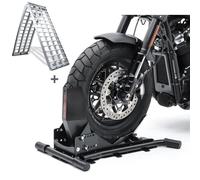 Set Motorradwippe + Auffahrrampe für Ducati Multistrada 1200/ S SW5
