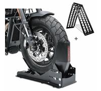 Set Motorradwippe + Auffahrrampe für Suzuki V-Strom 1050 / XT SW14