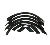 Set Radlaufleisten Leisten ABS schwarz für Ford Transit MK7 ab 2007-2014 mit ABE