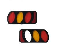 Set Rücklichtglas Lichtscheibe Rückleuchte für FISCHER PROLINE EVO Fahrradträger