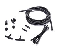 SET SCHEIBENWASCHANLAGE SPRITZDÜSE SCHLAUCH WISCHERARM Waschdüsen 9mm 4mm