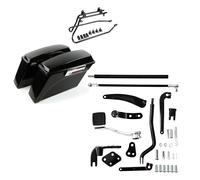 Set Seitenkoffer + Vorverlegte Fussrastenanlage S4