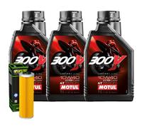 Set Service Öl Motul 300V 10W40 + Filter Für KTM 890 Duke 2021
