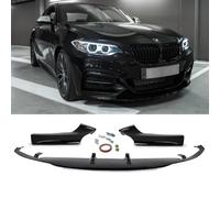SET Sport-Performance Frontspoiler Schwarz Glanz passend für BMW F22/F23 ab Bj 2013