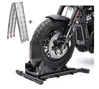 Set SW2 Motorradwippe Easy Vario und Auffahrrampe Alu-I passend für Custombikes