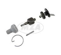 Set Tachoantrieb - 5-teilig (Schraubenrad, Schraubenritzel und Kleinteile) für Ritzel 14Z, KR51/1, SR4-2, SR4-3, SR4-4, S50