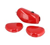 EAO Set: Tank + Seitendeckel, Rot RAL 3002 - für Simson S50, S51, S70