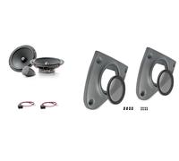 Set Taschen + Lautsprecher Focal für Smart For Two Serie 451 Von 2007