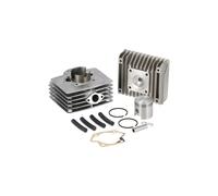 SET Zylinder 80ccm kpl. mit Kolben S80 2-Kanal 48,00mm + Zylinderkopf E=19mm/A=28mm - Tuningzylinder, starke Laufbuchse (53,00mm) (im Einzelkarton)
