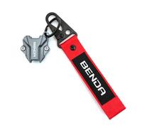 Seulomo Niedliche Abdeckung für Autoschlüssel mit CNC-Desi Für Benda Chinchilla 300 450 Rock300 LFS700 LFC700 Motorradzubehör Schlüsseletui Schutzhülle & Stickerei Schlüsselanhänger Ring (Color : 6)