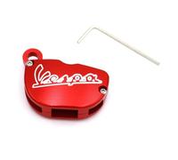 Seulomo Niedliche Abdeckung für Autoschlüssel mit CNC-Desi Für Vespa Schlüssel Fall Abdeckung Motorrad CNC Aluminium Schutzhülle Piaggio GTS Sprint Primavera 150 300 125 Zubehör Universal (Color : B)