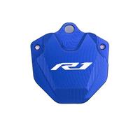 Seulomo Niedliche Abdeckung für Autoschlüssel mit CNC-Desi Für Ya&maha YZF-R1 YZF R1 1998-2024 2023 Zubehör Motorradschlüssel Schutzhülle Kappe Schlüsseletui Schale & Schlüsselanhänger(335)