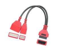 SGW-Diagnoseadapter 16+32 Kanal, OBD2, 12 V, Rot, LM-QM | Für kompatible Renault/Nissan-Modelle und Autel-Diagnosegeräte; für Fahrzeugdiagnose und Schlüsselprogrammierung