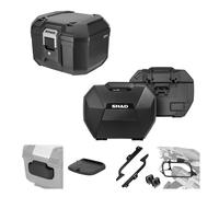 SHAD Komplett-Kit TR41 Schwarz & SH38X Carbon Für Honda X-ADV 750 2021-2026