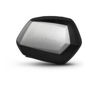 SHAD Seitenkoffer SH35 Paar, Schwarz mit Alu-Cover