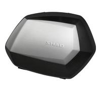 SHAD Seitenkoffer SH35 Paar, Schwarz mit Alu-Cover