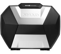 Seitenkoffer SH38X erweiterbar Aluminium silber