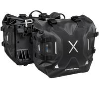 wasserdichte Satteltaschen Terra TR30 - IPX6 wasserdichte Abenteuer-Seitentaschen, 60L Kapazität, Doppelverriegelungssystem - Kompatibel mit 3P & 4P System, entworfen in Barcelona