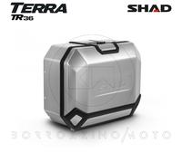 SHAD TERRA TR36R Universelle Motorradkoffer 36L Aus Aluminium D0TR3600R