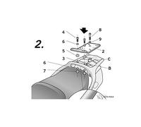 SHAD TOP MASTER YAMAHA FJR 1300