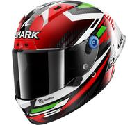 Shark Aeron GP FIM Firstlap Carbon Helm, weiß/rot/grün, Größe XXL (63/64)