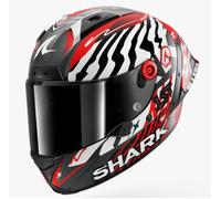 Shark Aeron GP Integralhelm FIM Racing #2 Speed-Fancy Matt Carbon / Weiß / Rot L