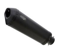 SHARK EXHAUST DSX-10 Edelstahl beschichtet schwarz-matt, schwarz