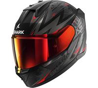Shark D-Skwal 3 Blast-R Helm, schwarz/grau/rot, L (59/60), KAR