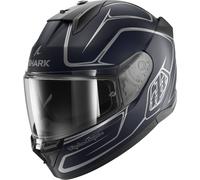 Shark D-Skwal 3 Drone Helm, blau-silber, Größe L für Männer