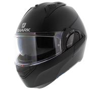 Shark EVO-GT Modular Helmet Blank Matt Black - Size XS - Motorcycle flip back...