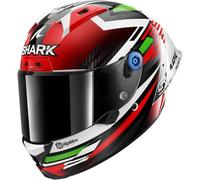 SHARK Integralhelm Aeron GP FIM Racing Firstlap Carbon / Red / Green L