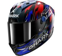 SHARK Integralhelm Aeron Zarco GP de France Carbon / Blue / Chrom XS