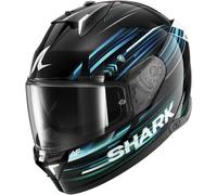 Shark Skwal i3 Light-Blur schwarz matt blau grün Gr. L 59/60