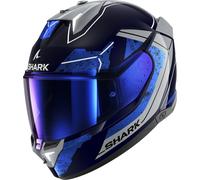 SHARK Integralhelm SKWAL i3 Rhad Glossy BUS mit LED und ECE 22.06 Gr. L 59/60